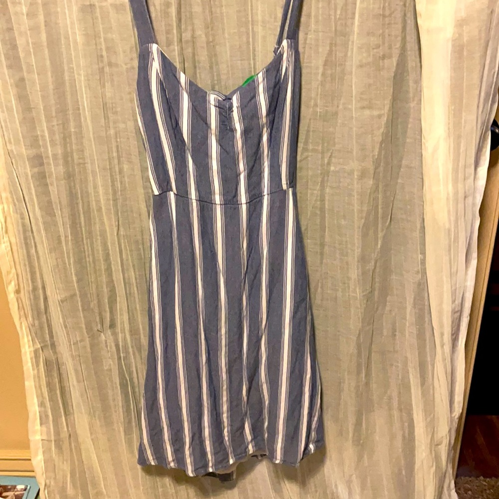 Open back summer dress.